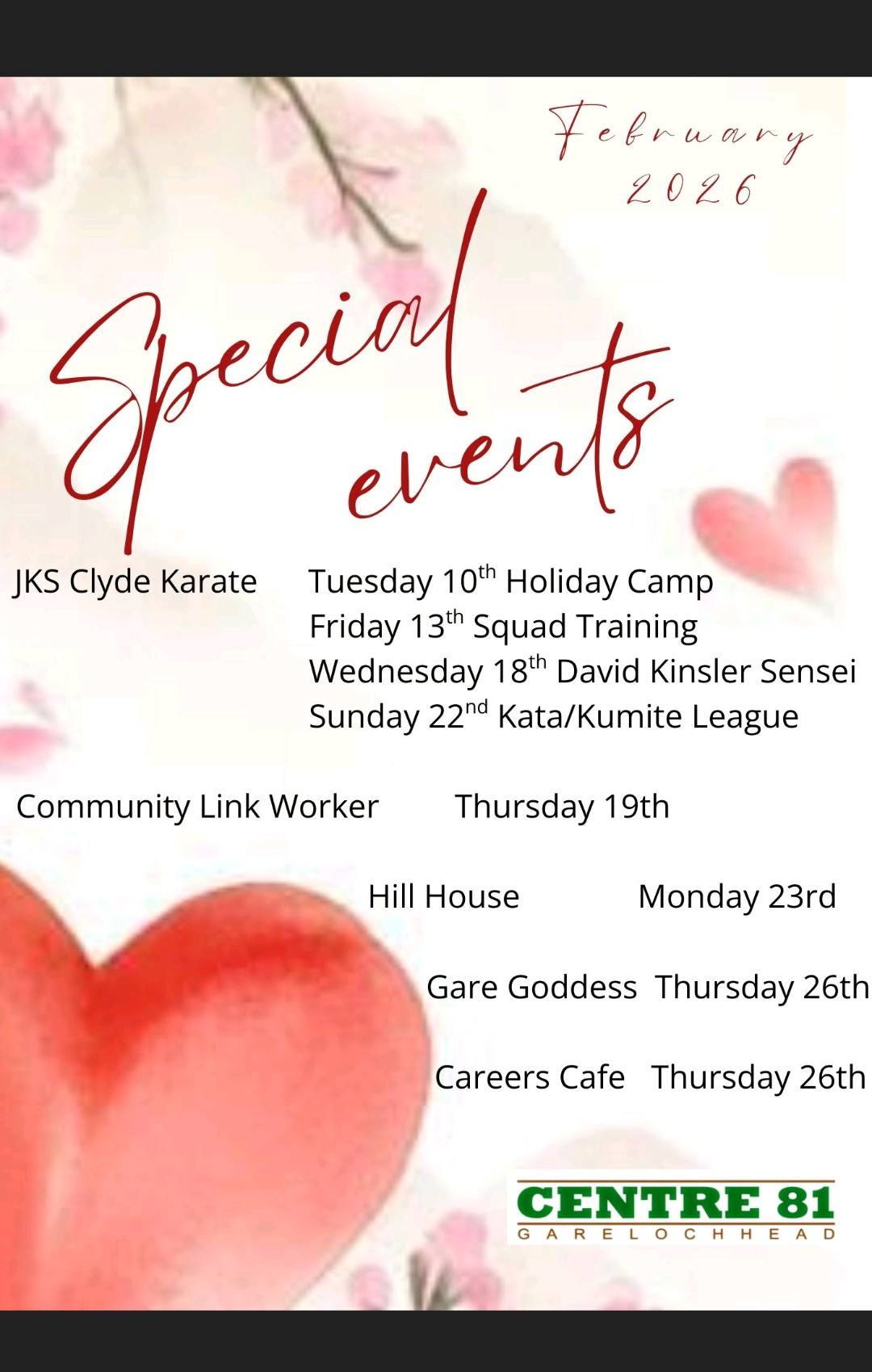 special events 2026